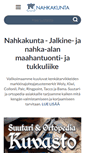 Mobile Screenshot of nahkakunta.fi